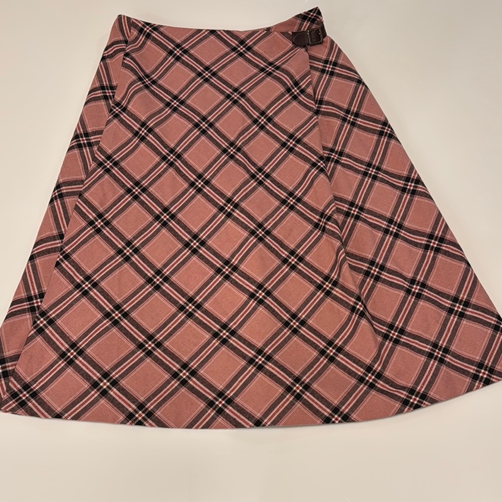 Plaid Pink Skirt